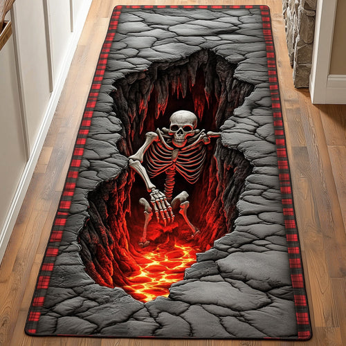 Lava Skeleton Runner Rug GFTONL6657