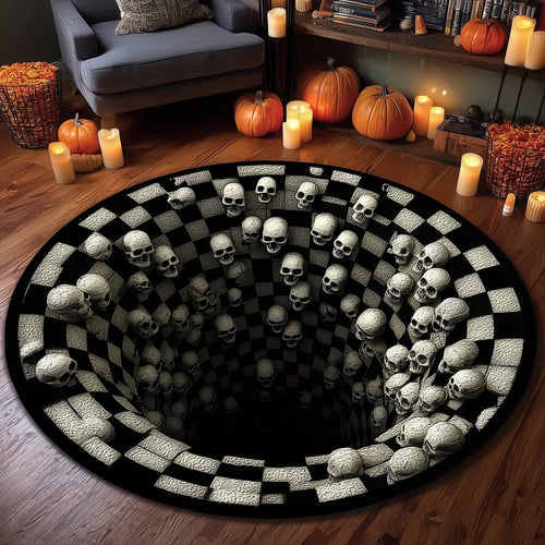 Skull Snare Round Mat GFTONL6674