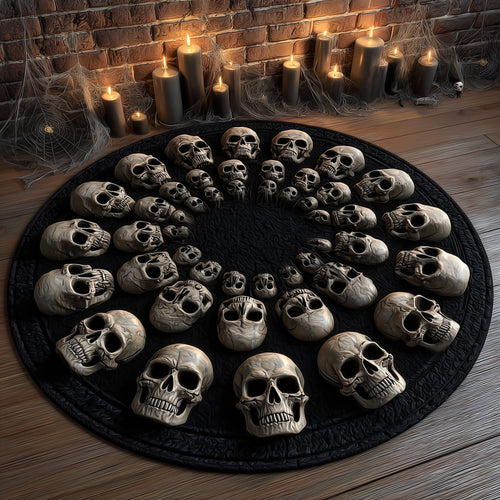 Skull Snare Round Mat GFTONL6677