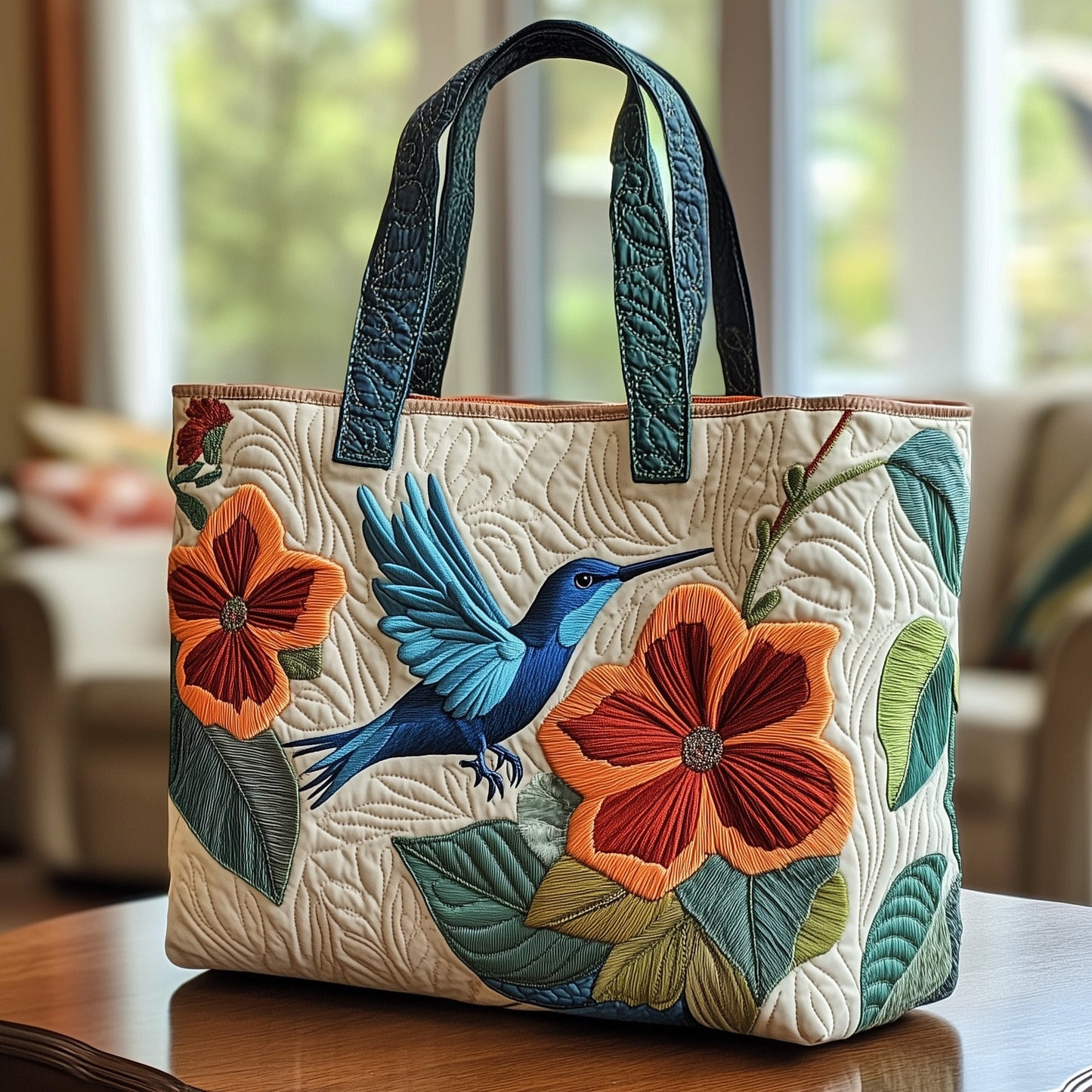 Bloomkiss Quilted Tote Bag GFTONL6707
