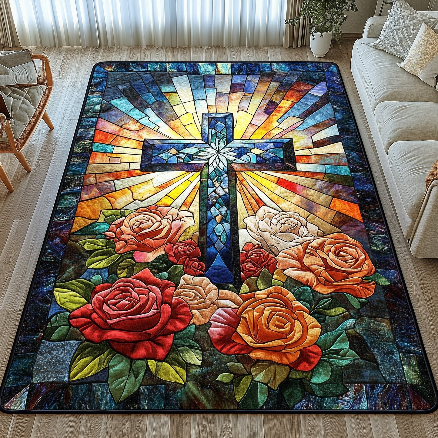 Faithful Blossom Area Rug GFTONL6712