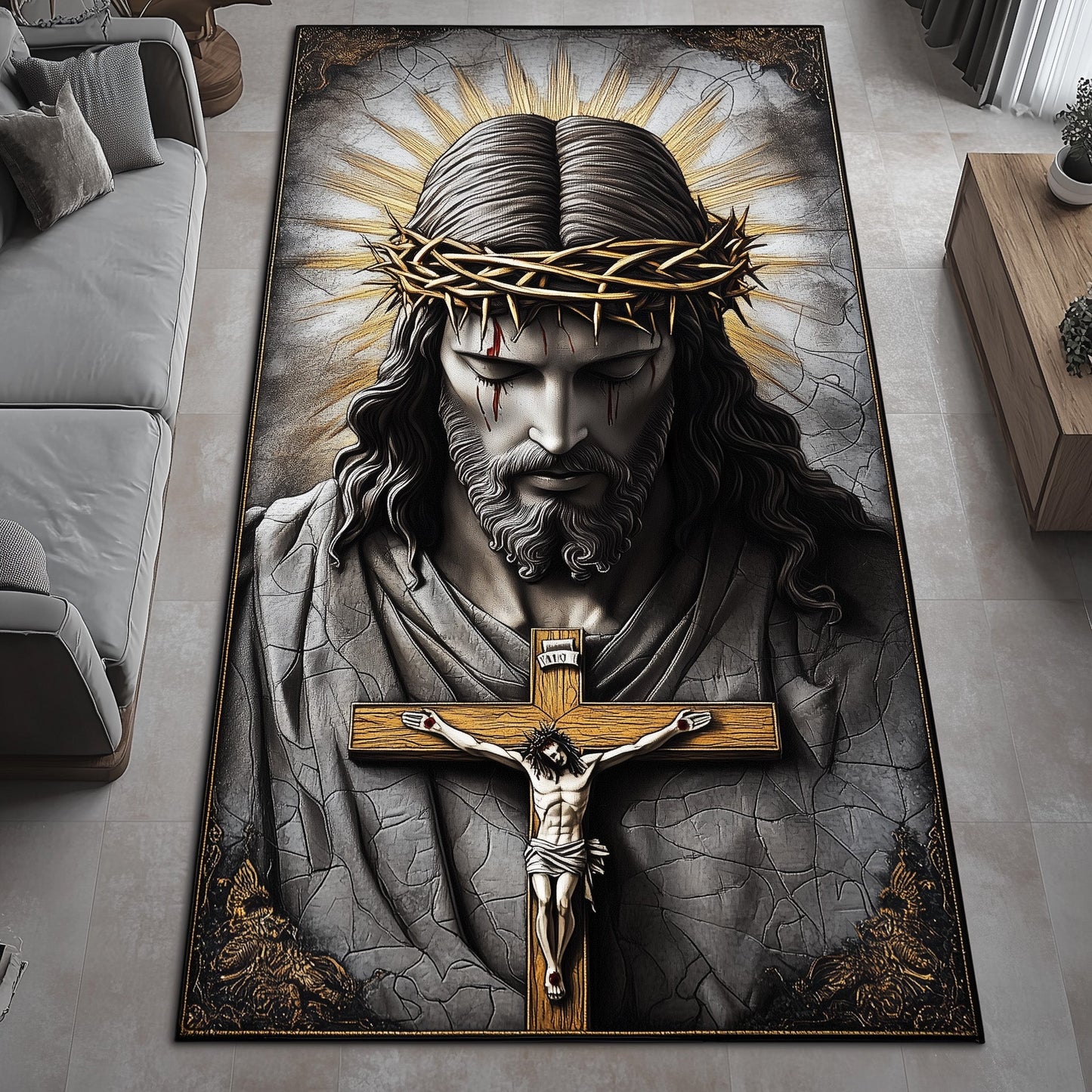 Silent Sacrifice Runner Rug GFTONL6720