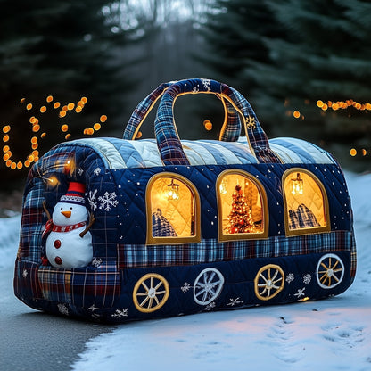 Snowman Express Quilted Duffle Bag GFTONL6742