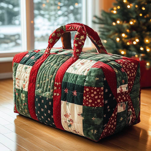 Festive Present Quilted Duffle Bag GFTONL6744