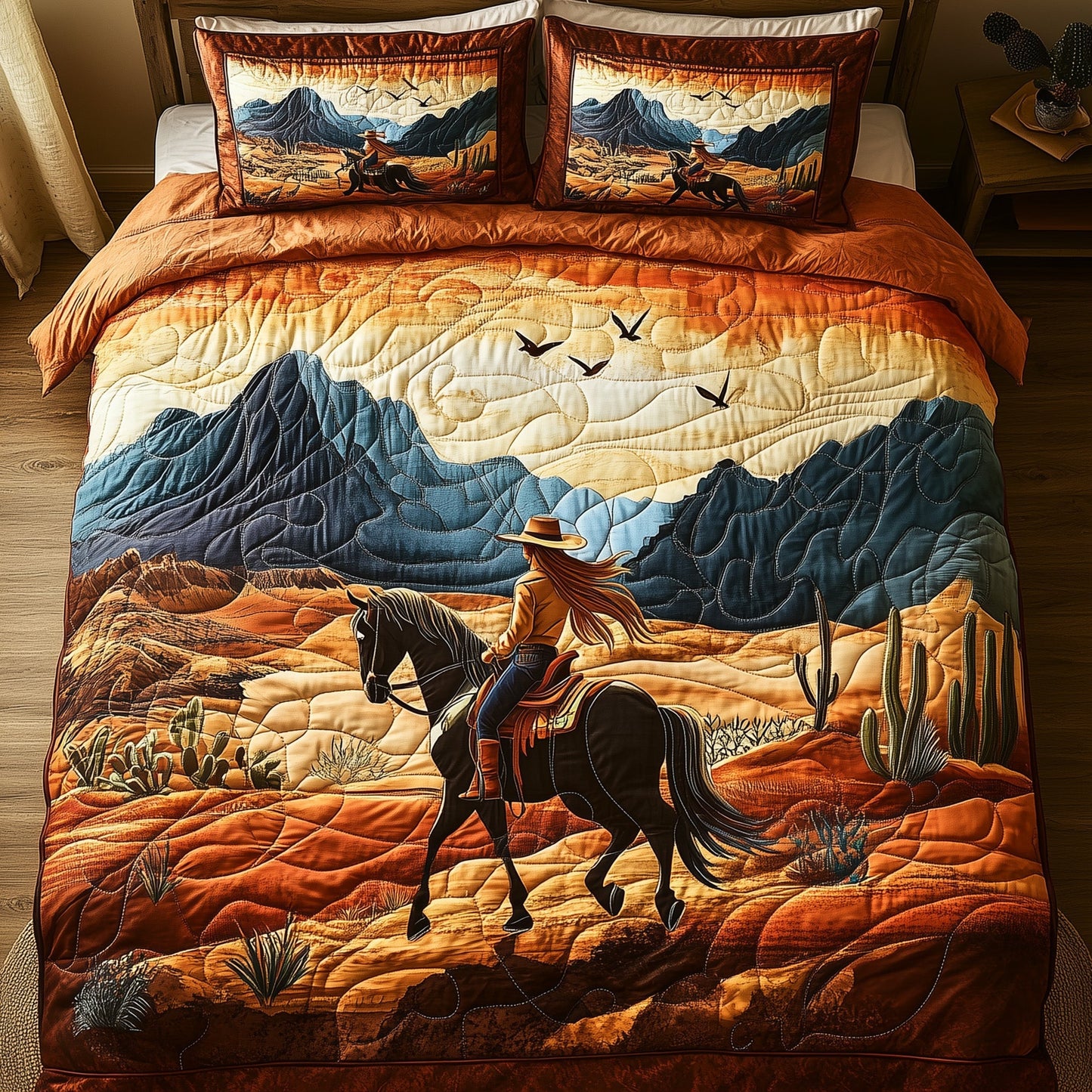 Desert Rider Duvet Cover Set GFTONL6791