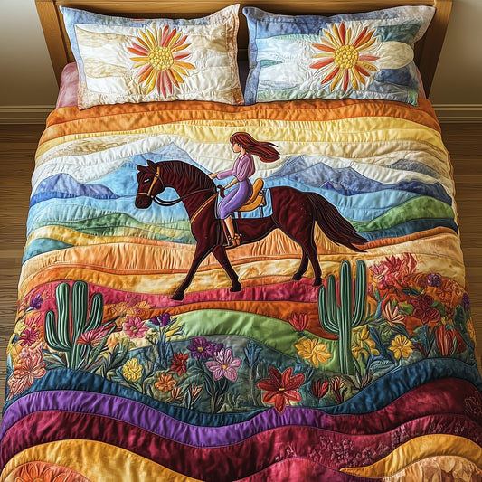 Wildflower Rider Duvet Cover Set GFTONL6793