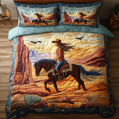 Desert Rider Duvet Cover Set GFTONL6795