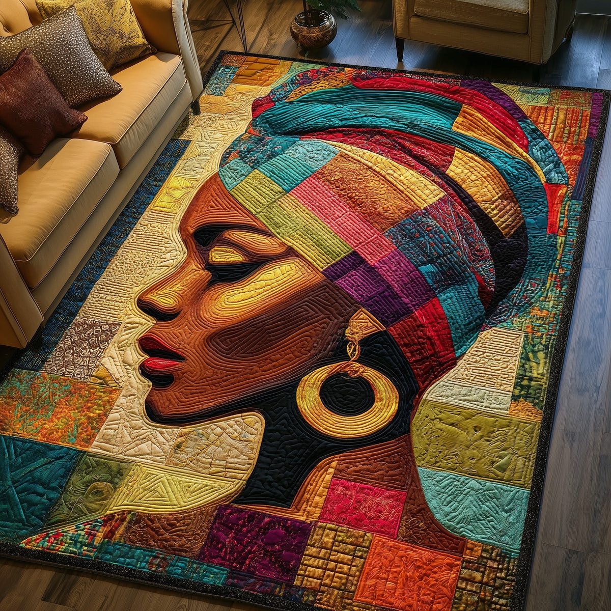 Patchique Rugs Heritage Flame Area Rug GFTONL6797 – Patchique Store