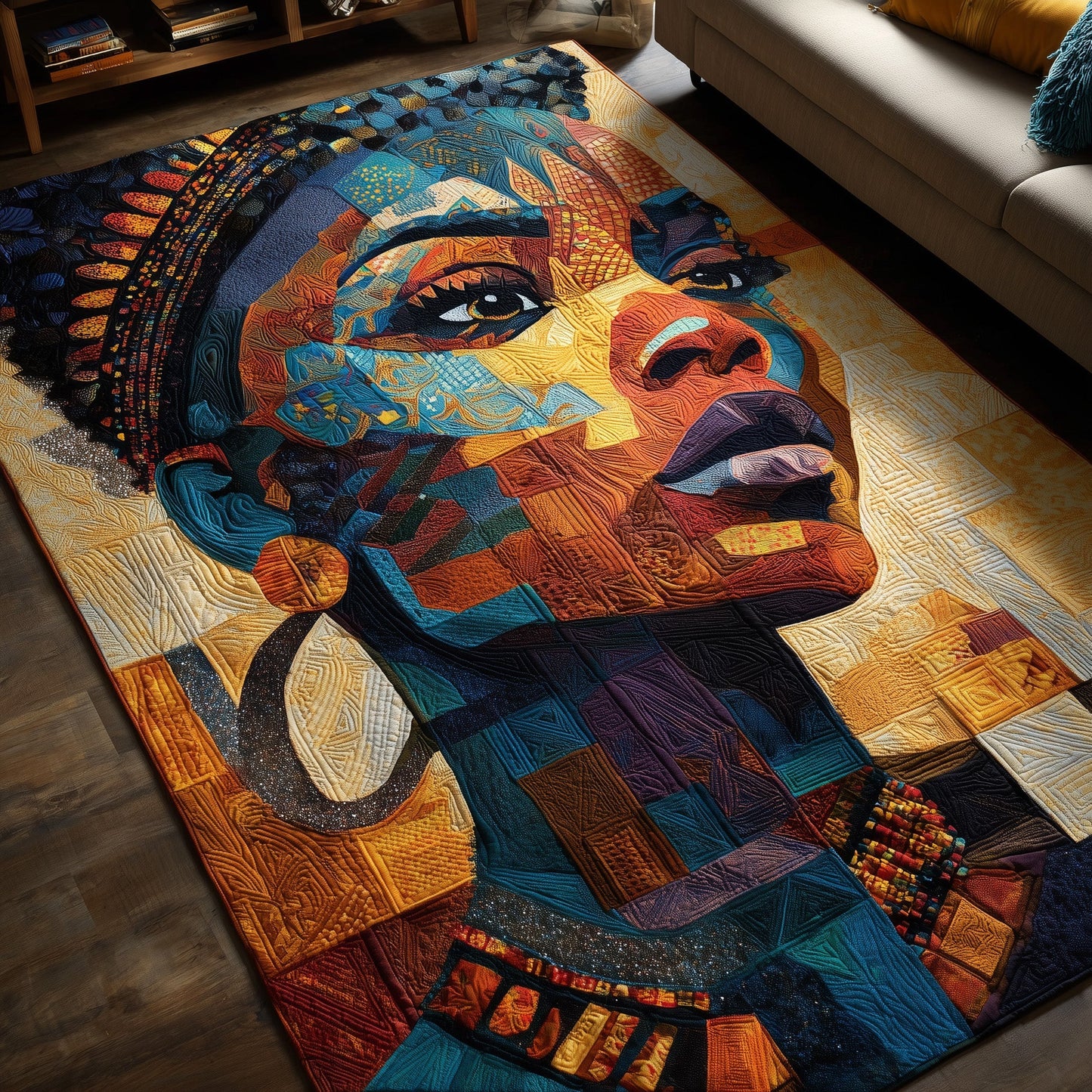 Crowned Roots Area Rug GFTONL6801