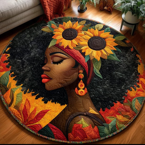 Rhythmbound Roots Quilted Round Mat GFTONL6808