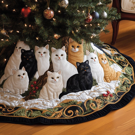 Furry Friends Quilted Tree Skirt GFTONL6832