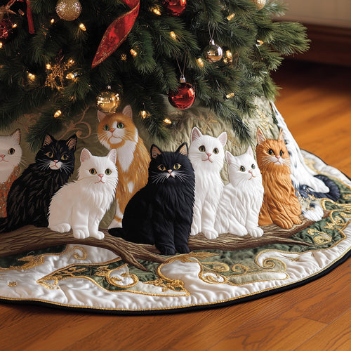 Furry Friends Quilted Tree Skirt GFTONL6834