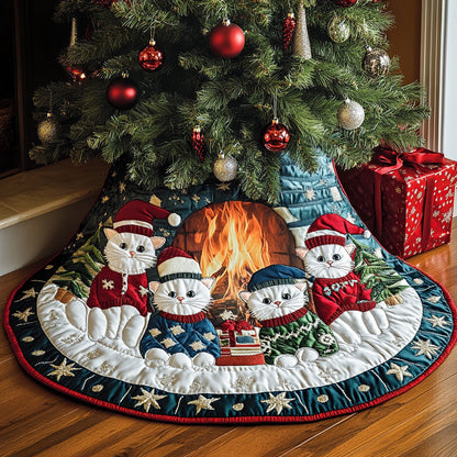 Cozy Furry Quilted Tree Skirt GFTONL6838