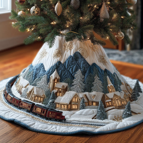 Holiday Express Quilted Tree Skirt GFTONL6841