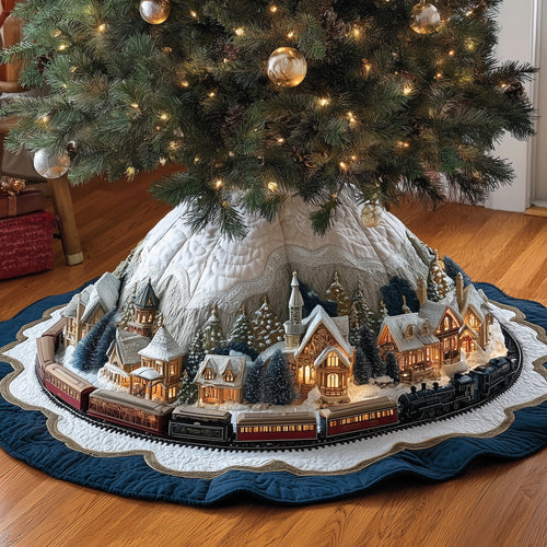 Holiday Express Quilted Tree Skirt GFTONL6842