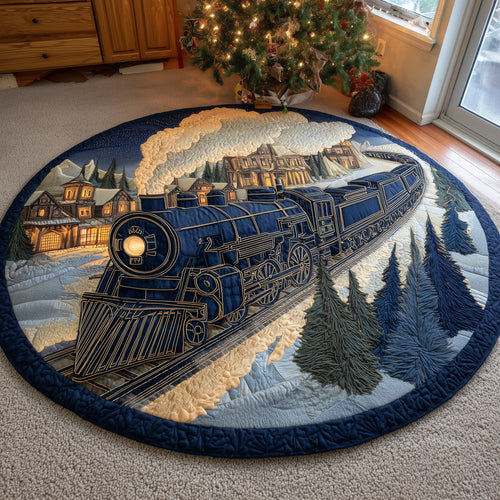 Vintage Train Quilted Round Mat GFTONL6847