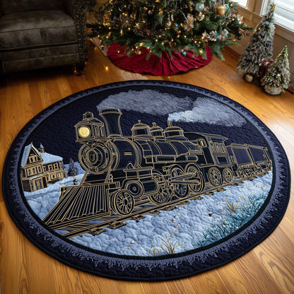 Vintage Train Quilted Round Mat GFTONL6848