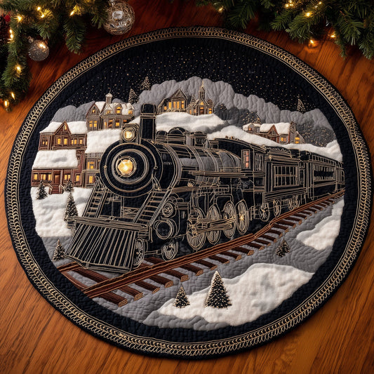 Vintage Train Quilted Round Mat GFTONL6852