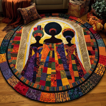 Radiant Queens Quilted Round Mat GFTONL6854
