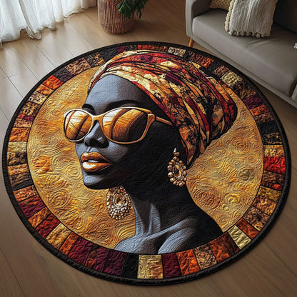 Luminous Lineage Quilted Round Mat GFTONL6856