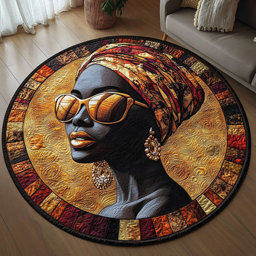 Luminous Lineage Quilted Round Mat GFTONL6856