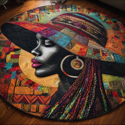 Divine Roots Quilted Round Mat GFTONL6865
