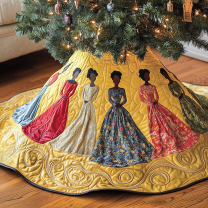 Divine Roots Quilted Tree Skirt GFTONL6866