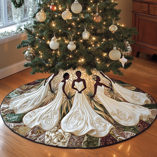 Radiant Queens Quilted Tree Skirt GFTONL6873
