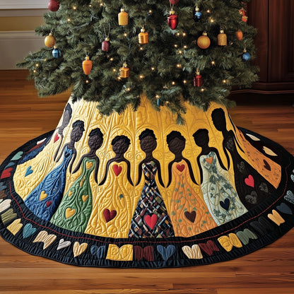 Radiant Queens Quilted Tree Skirt GFTONL6875