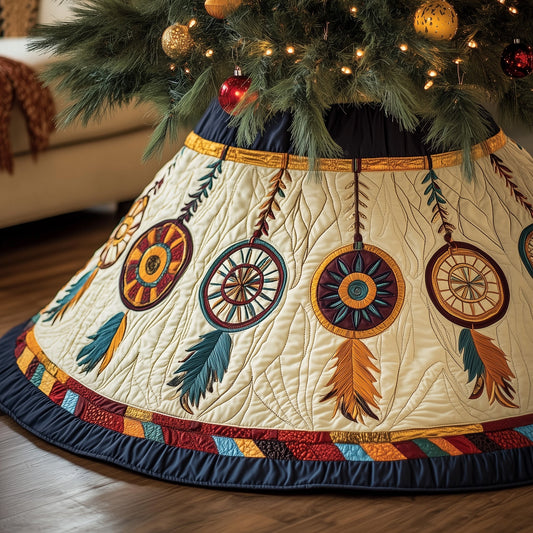 Tribal Soul Dreamcatcher Quilted Tree Skirt GFTONL6878