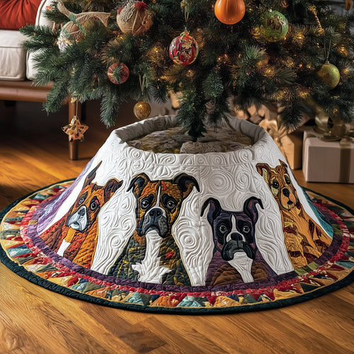 Boxer Quilted Tree Skirt GFTONL6902