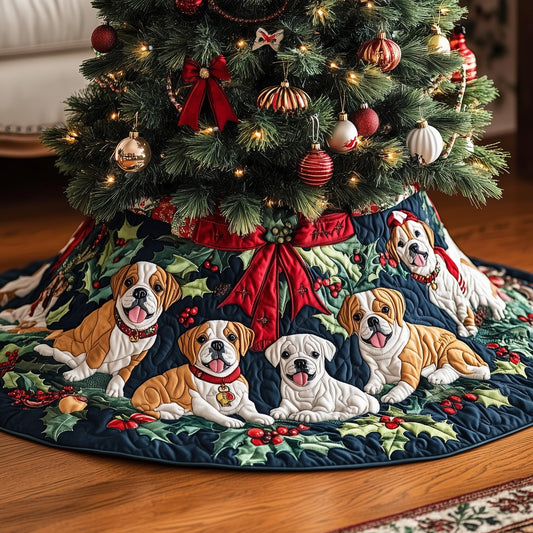 Boxer Quilted Tree Skirt GFTONL6903