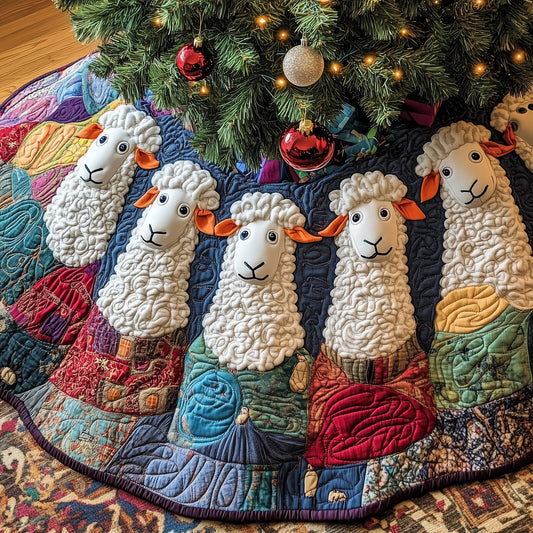 Sheep Heaven Quilted Tree Skirt GFTONL6911
