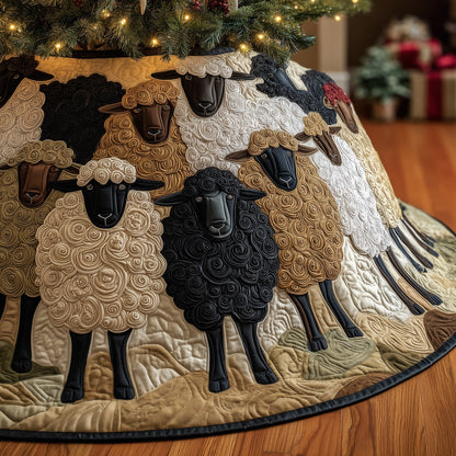 Sheep Heaven Quilted Tree Skirt GFTONL6920