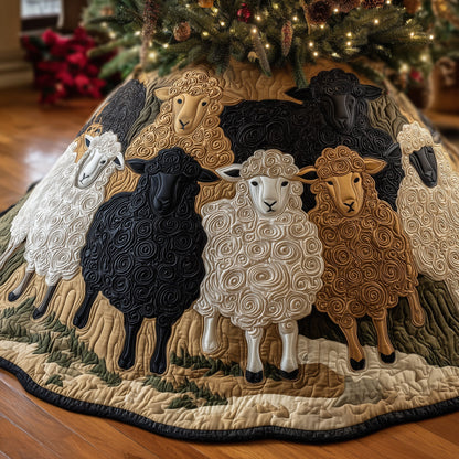 Sheep Heaven Quilted Tree Skirt GFTONL6921