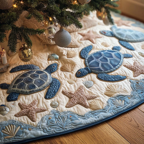Ocean Breeze Quilted Tree Skirt GFTONL6963