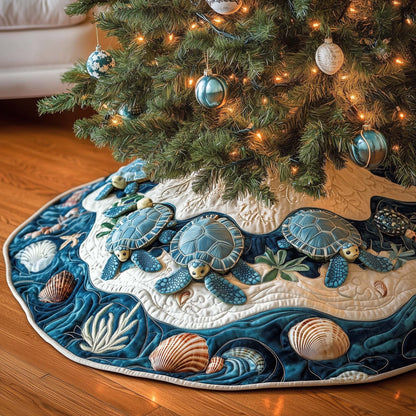 Ocean Breeze Quilted Tree Skirt GFTONL6965