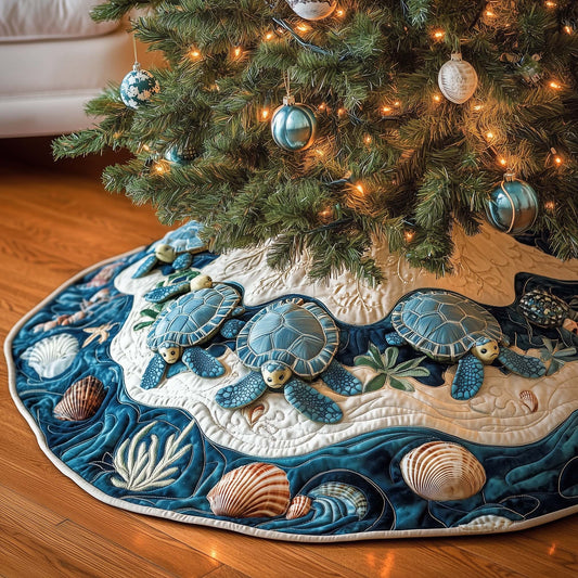 Ocean Breeze Quilted Tree Skirt GFTONL6965