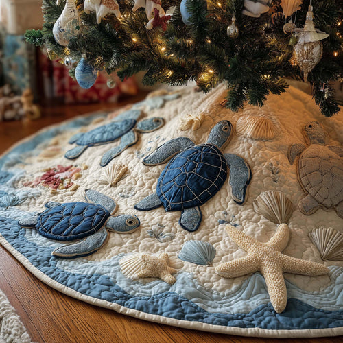Ocean Breeze Quilted Tree Skirt GFTONL6966