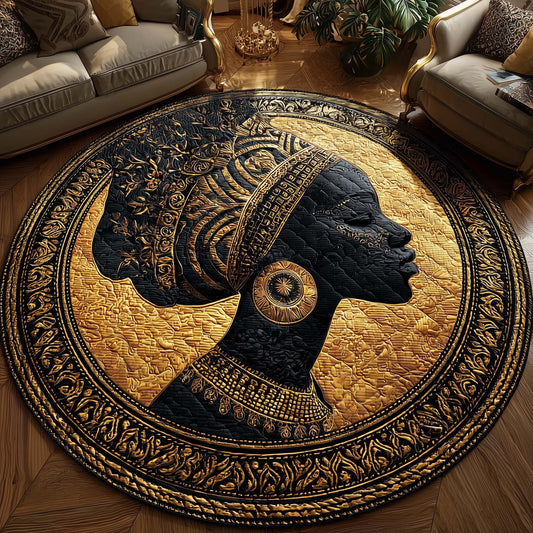 Melanin Legacy Quilted Round Mat GFTONL6970