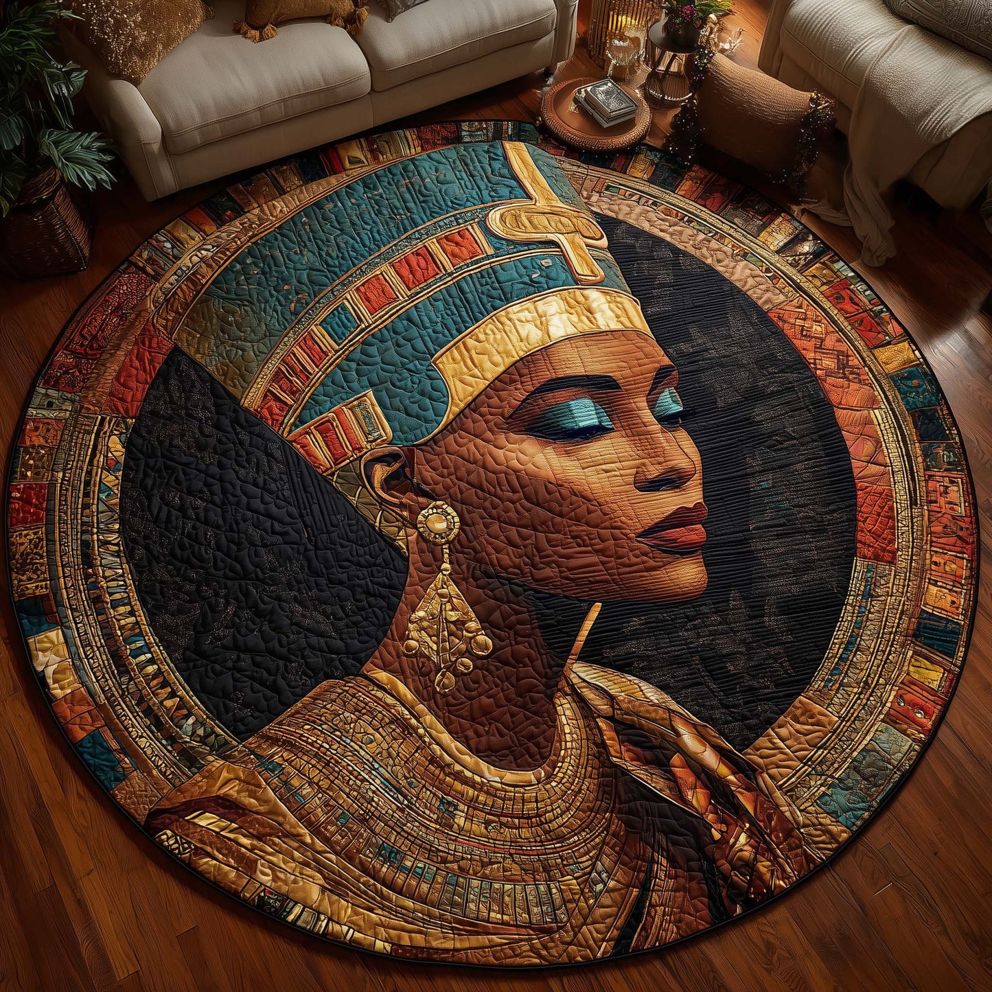 Born Of Legacy Quilted Round Mat GFTONL6971