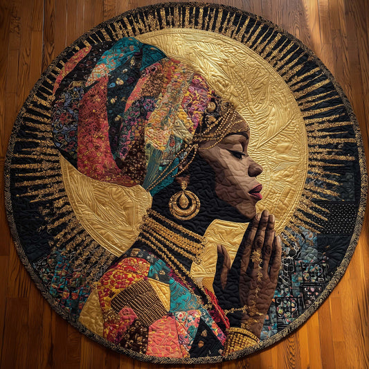 Queen Of Heritage Quilted Round Mat GFTONL6973