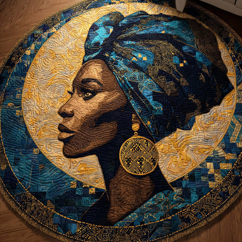 Roots Reclaimed Quilted Round Mat GFTONL6979