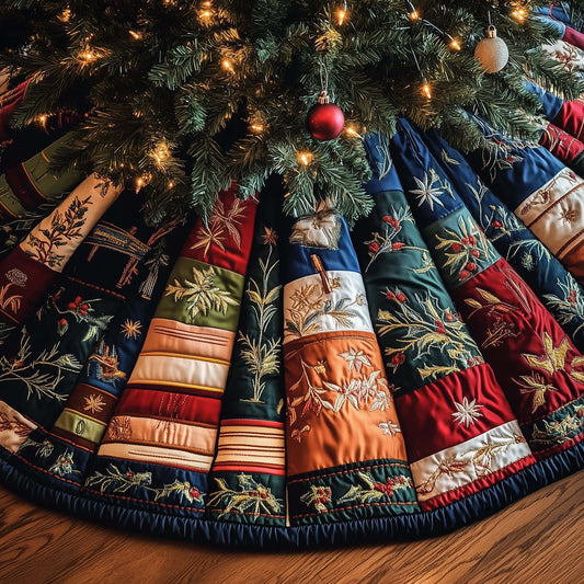 Bookworm Quilted Tree Skirt GFTONL6985