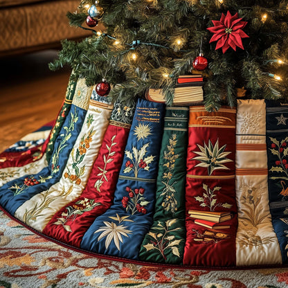 Bookworm Quilted Tree Skirt GFTONL6986