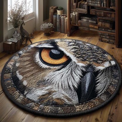 Piercing Gaze Quilted Round Mat GFTONL6999