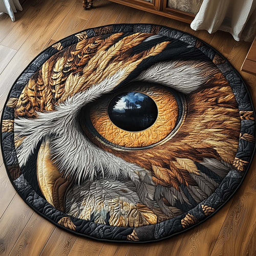 Owl Eye Quilted Round Mat GFTONL7002