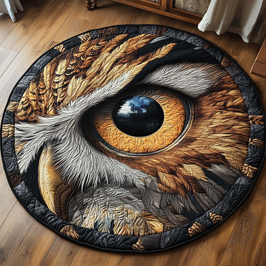 Owl Eye Quilted Round Mat GFTONL7002