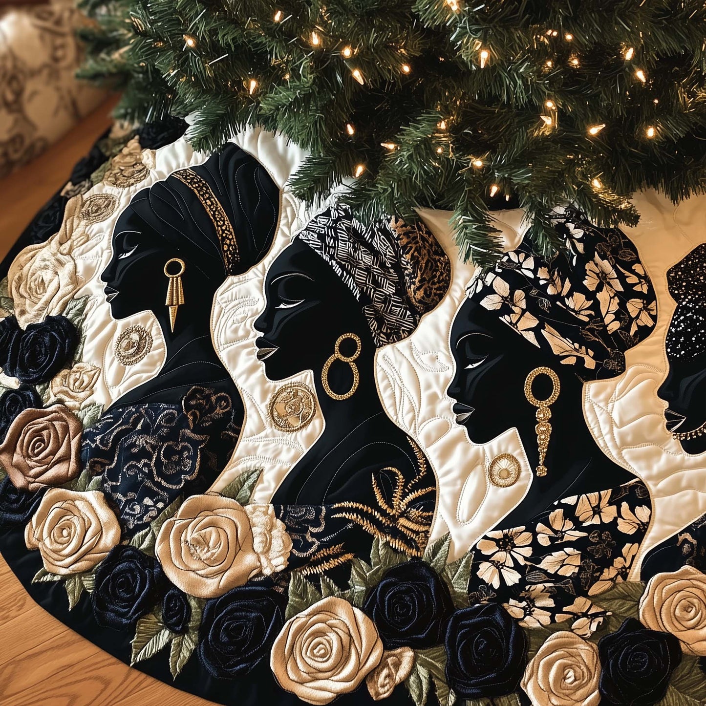 Proud Legacy Quilted Tree Skirt GFTONL7008