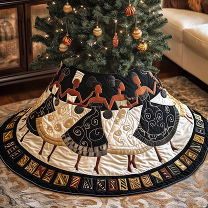 Legacy Tribal Dancing Quilted Tree Skirt GFTONL7022